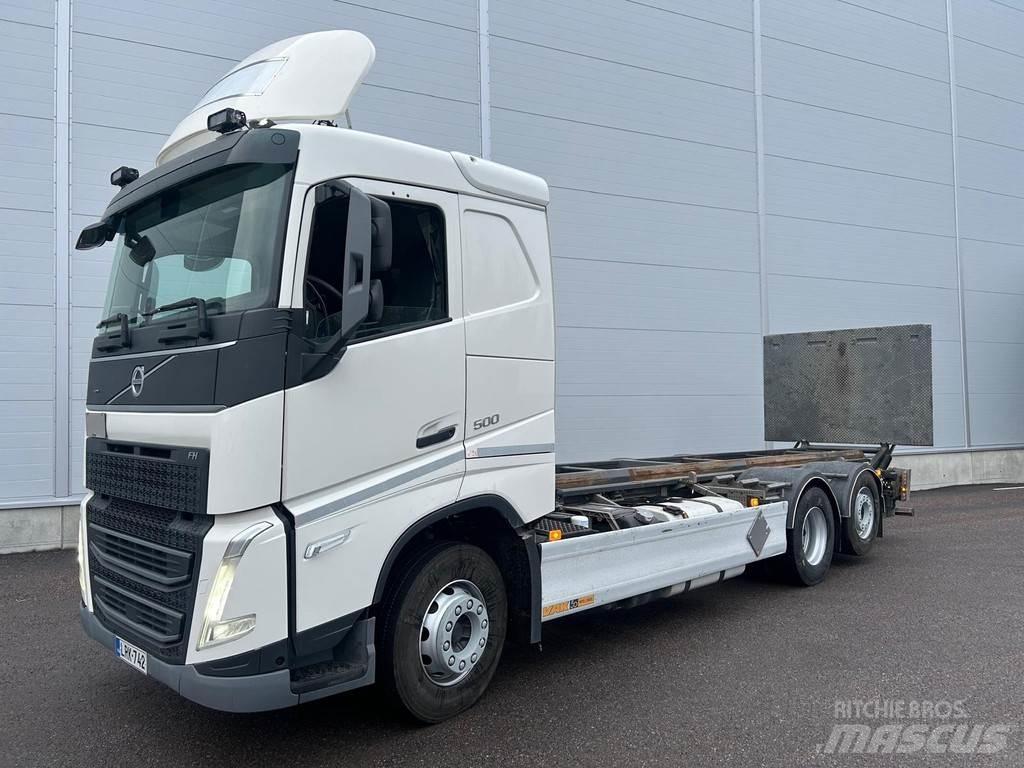 Volvo FH Camiões caixa desmontável com elevador de cabo