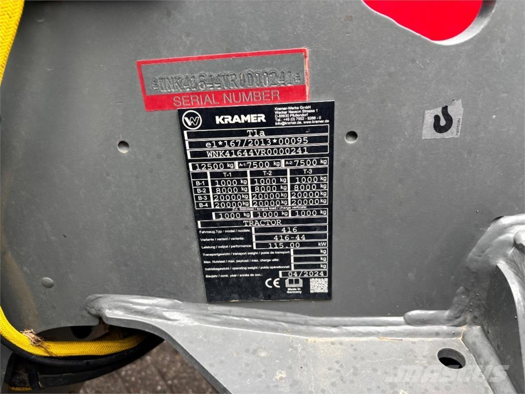 Kramer KT557 Manipulador telescópico