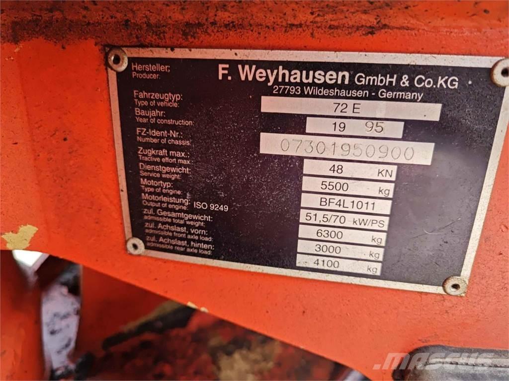 Atlas 72E Carregadeiras de rodas