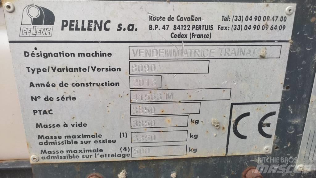 Pellenc 8090 Máquinas de vindima