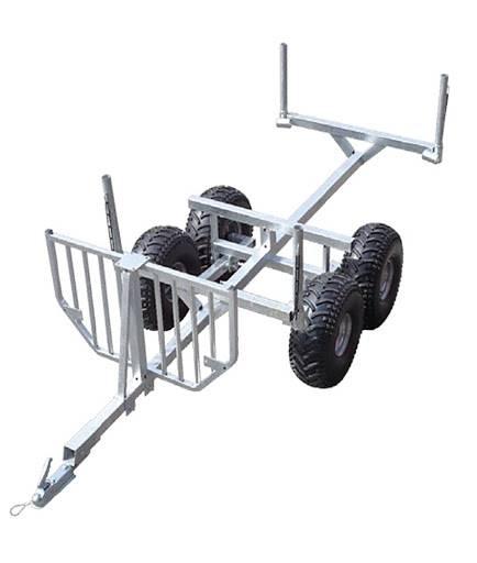 Nyvab Vedboggie ATV Reboques Florestais