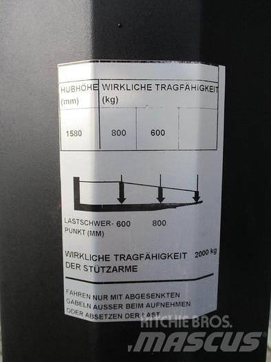 BT SWE 080L Empilhador para operador externo