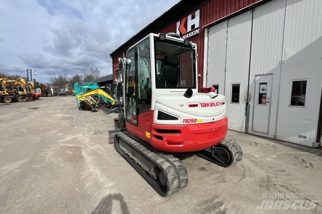 Takeuchi TB 260 Miniescavadeiras