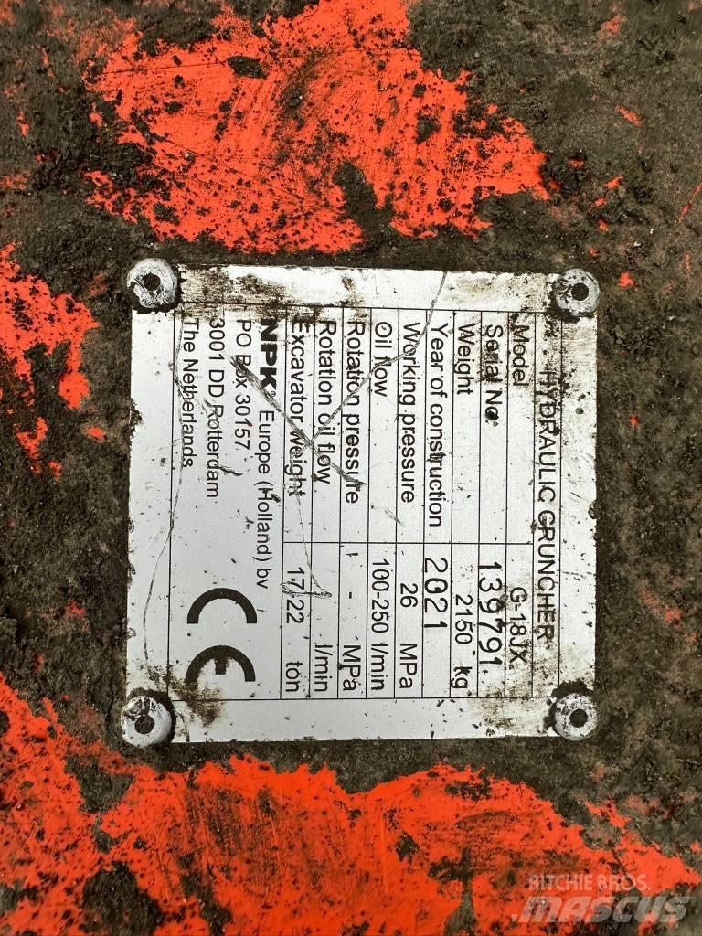 NPK G18JX Britadores móveis
