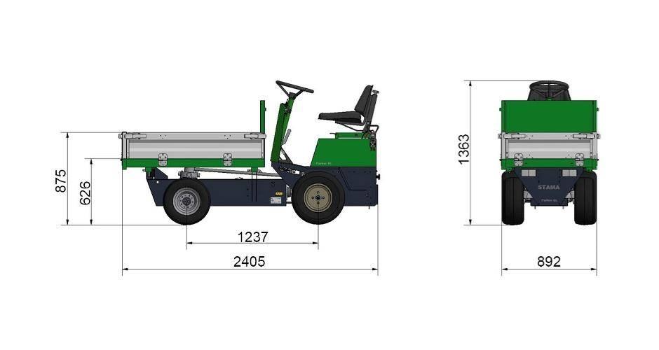 Stama Parker EL Dumpers de obras