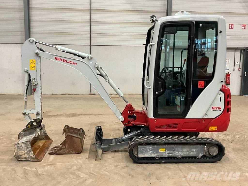 Takeuchi TB 216 Miniescavadeiras