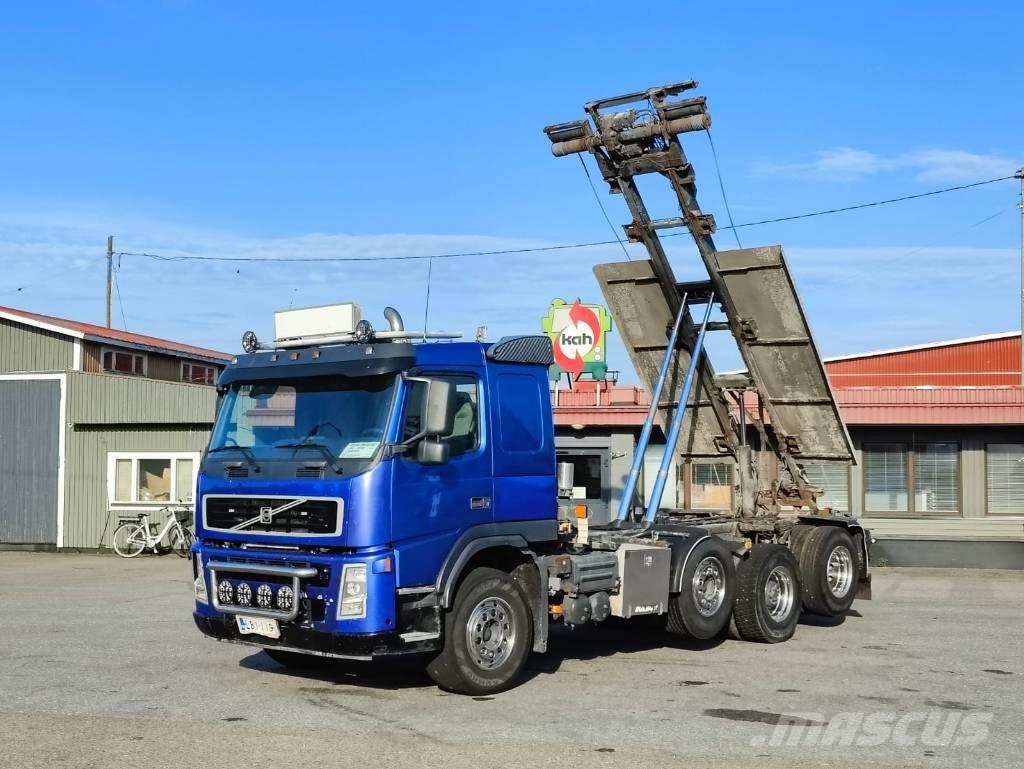 Volvo FM 460 Camiões caixa desmontável com elevador de cabo