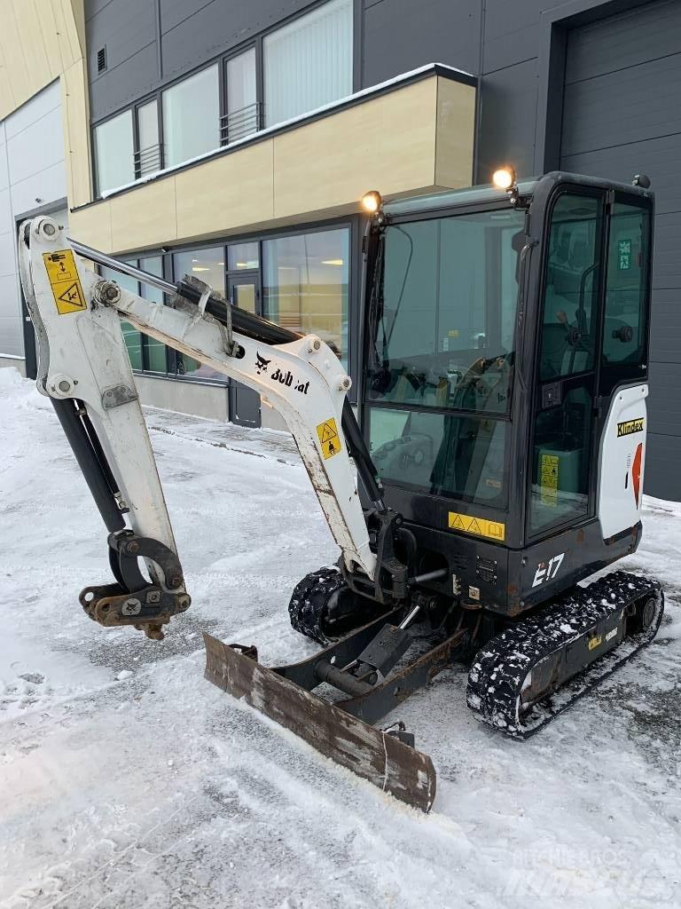 Bobcat E 17 Miniescavadeiras