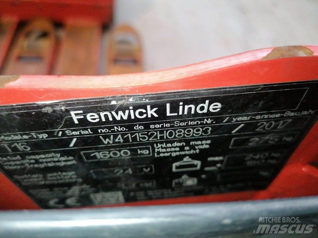 Linde T16 Porta palettes