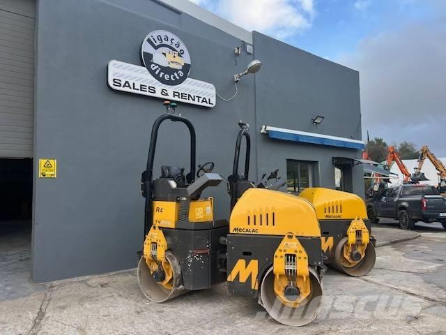 Mecalac TV 1200 Cilindros Compactadores tandem