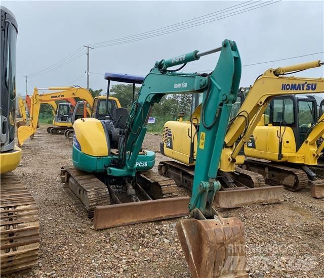 Komatsu PC35MR-1 Miniescavadeiras