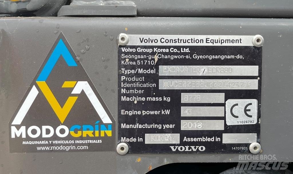 Volvo ECR 88 Miniescavadeiras