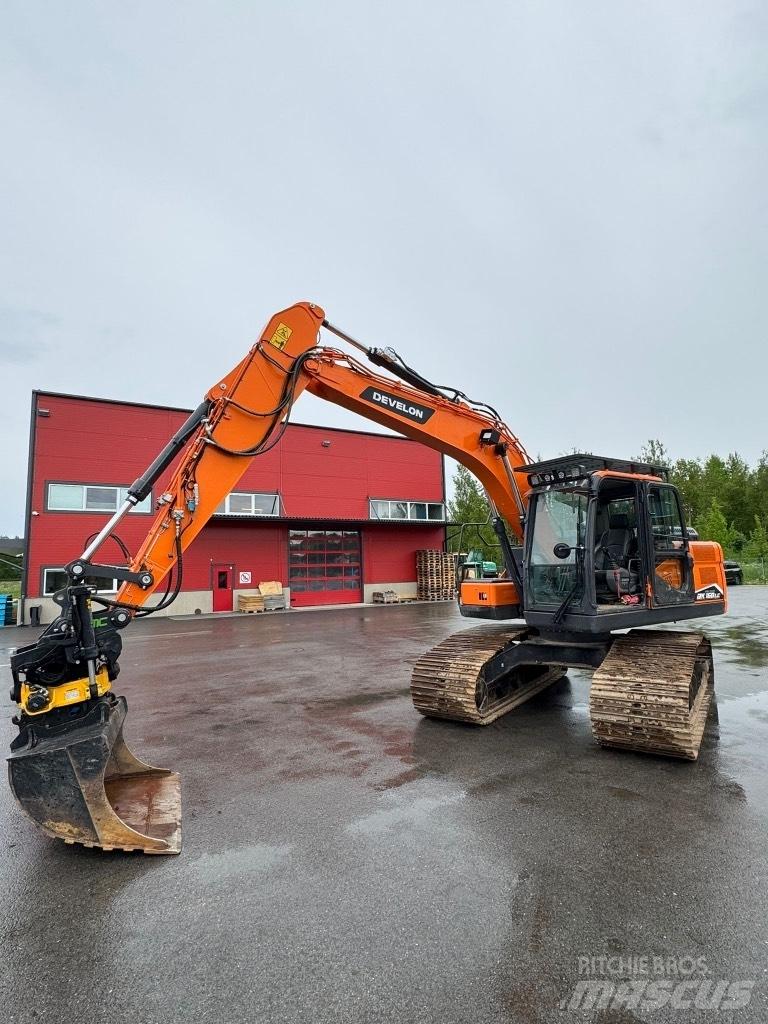 Develon DX 160 LC-7 Escavadeiras de esteiras