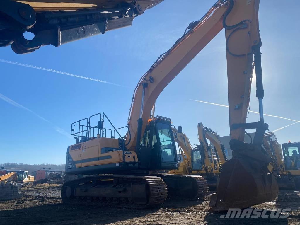 Hyundai HX220L Escavadeiras de esteiras