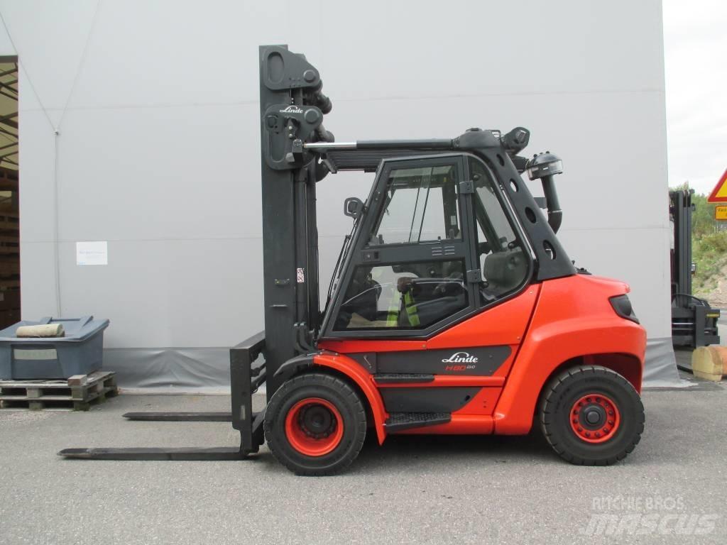 Linde H80D Empilhadores Diesel