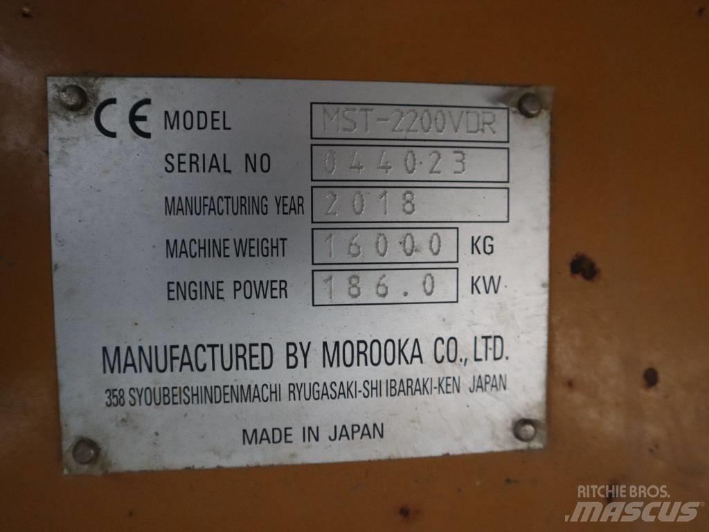 Morooka MST 2200 VDR Dumpers de rastos