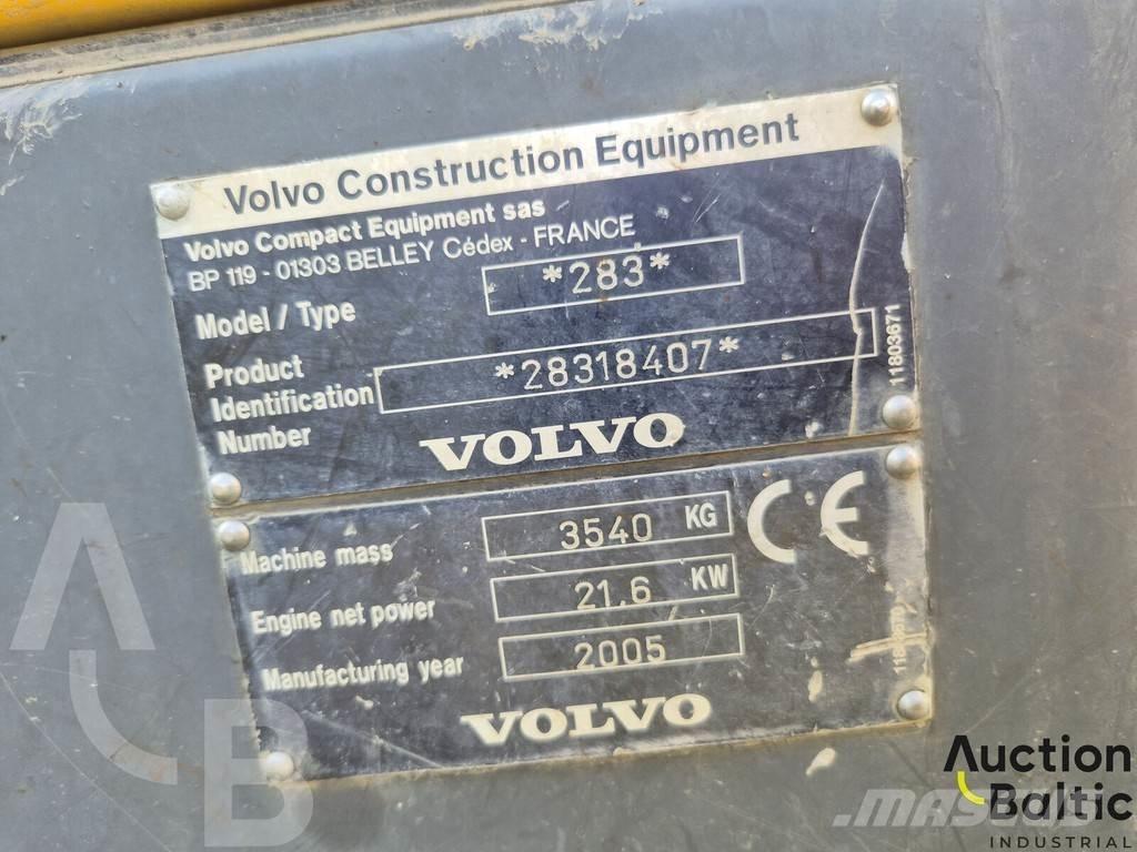 Volvo 283 Miniescavadeiras