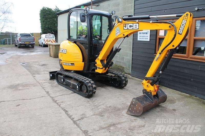 JCB 8026 CTS Miniescavadeiras