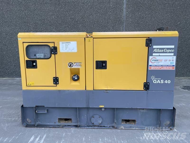 Atlas Copco QAS 40 Geradores Diesel
