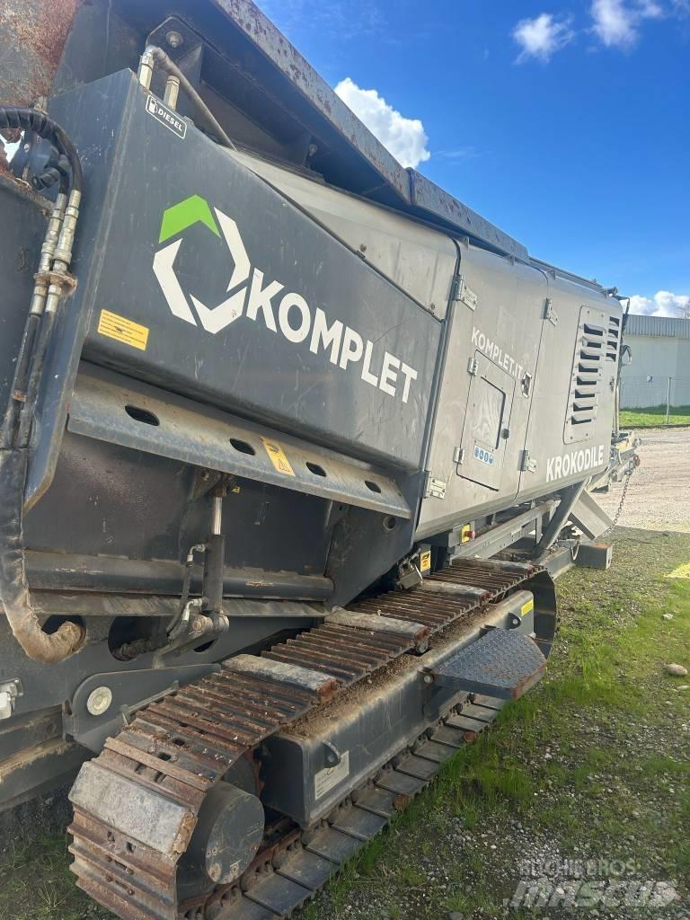 Komplet KROKODILE Trituradoras de lixo