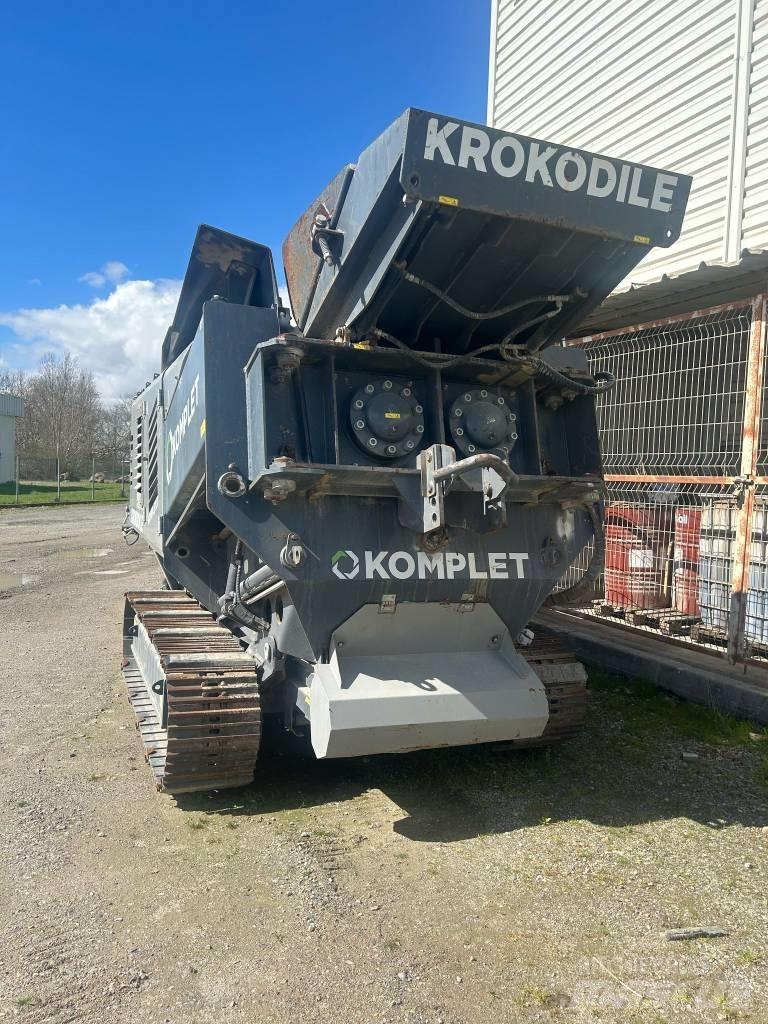 Komplet KROKODILE Trituradoras de lixo