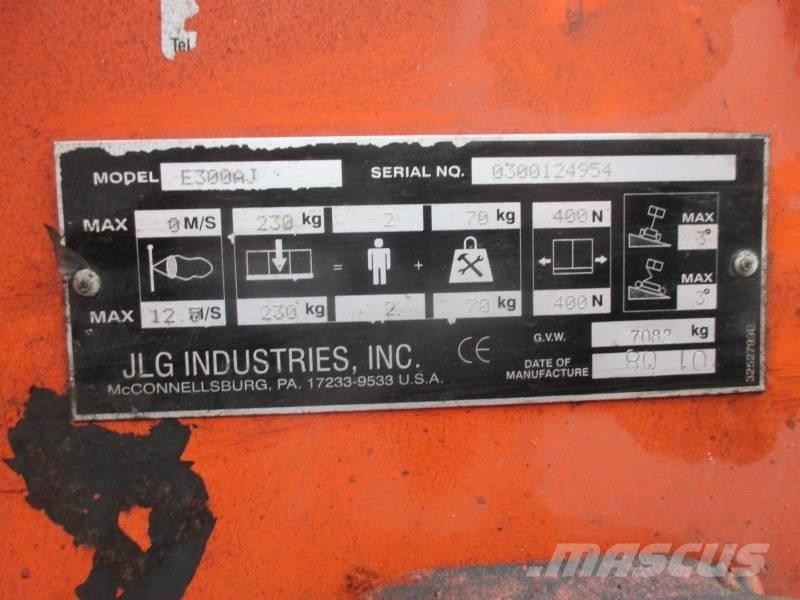 JLG E 300 AJ Elevadores braços articulados