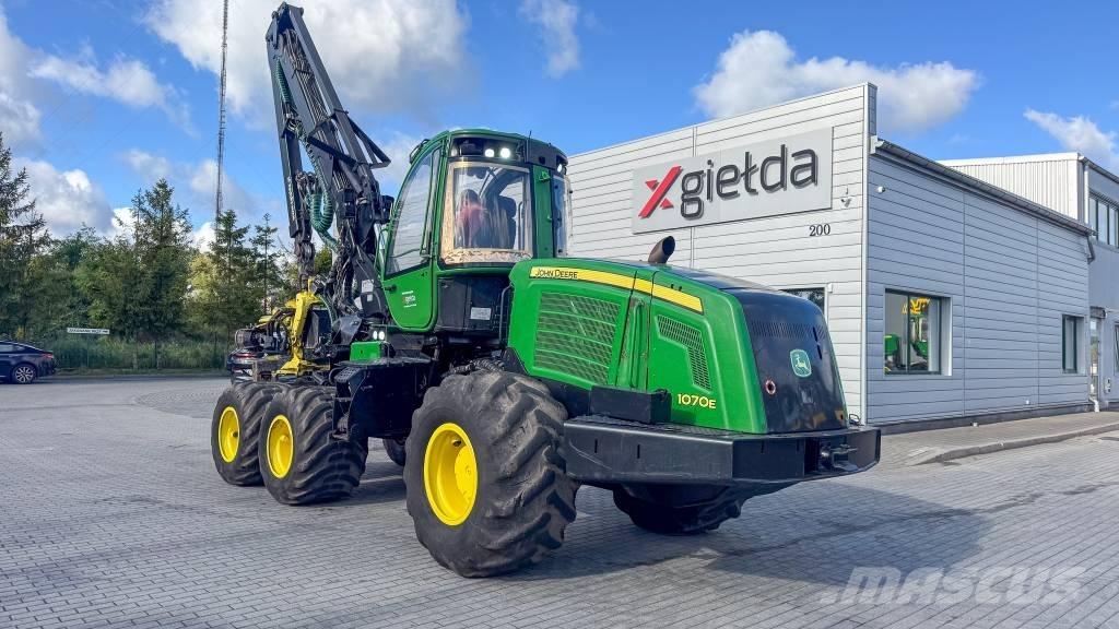 John Deere 1070 E Processadores florestais