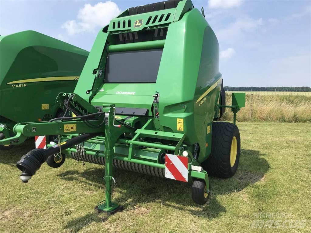 John Deere V461M Enfardadeira de rolos