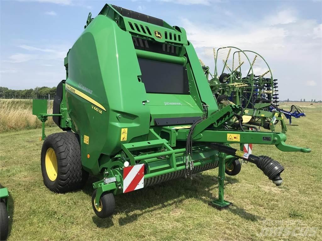 John Deere V461M Enfardadeira de rolos