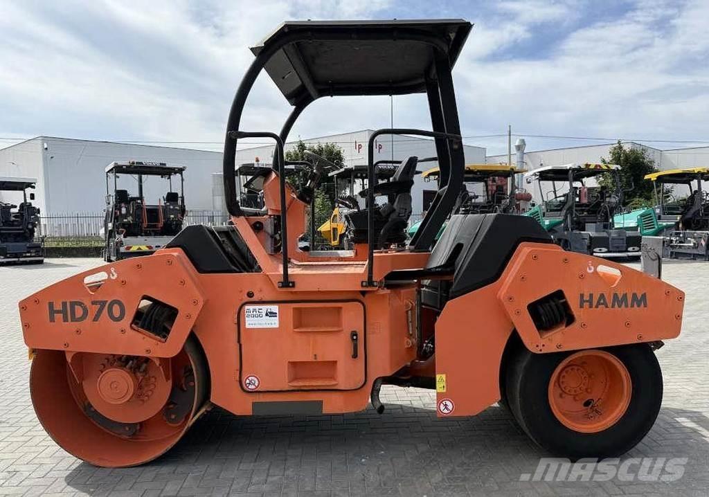 Hamm HD 70K Cilindros Compactadores mistos