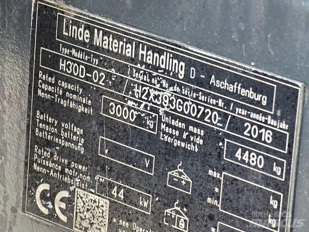 Linde H30D-02 Empilhadores Diesel