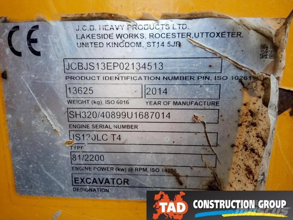 JCB JS 130 LC Escavadeiras de esteiras