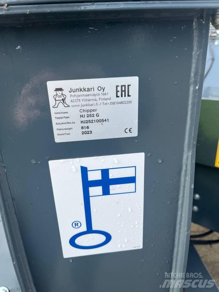 Junkkari HJ 252 G Estilhaçadoras florestais