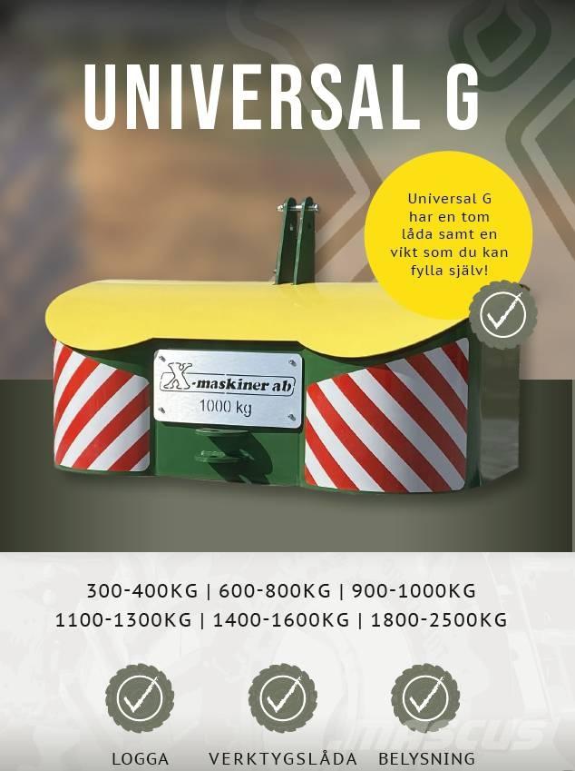  Frontx Universal G Pesos Frontais