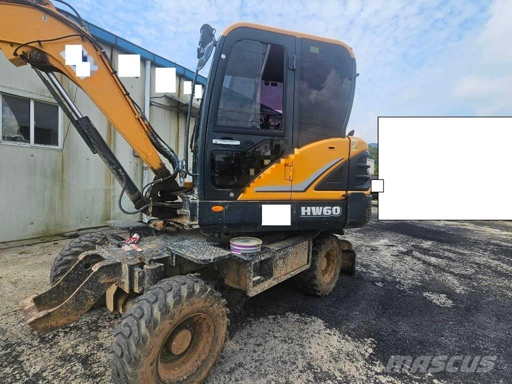 Hyundai HW60 Escavadoras de rodas
