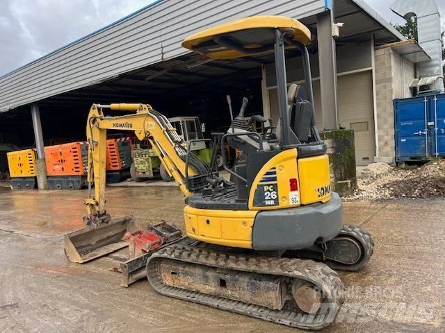 Komatsu PC 26 MR-3 Miniescavadeiras