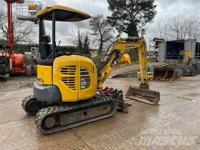 Komatsu PC 26 MR-3 Miniescavadeiras