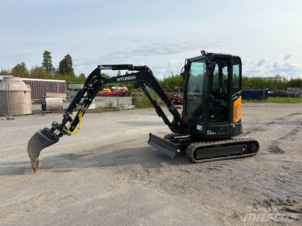 Hyundai HX 25 AZ Miniescavadeiras
