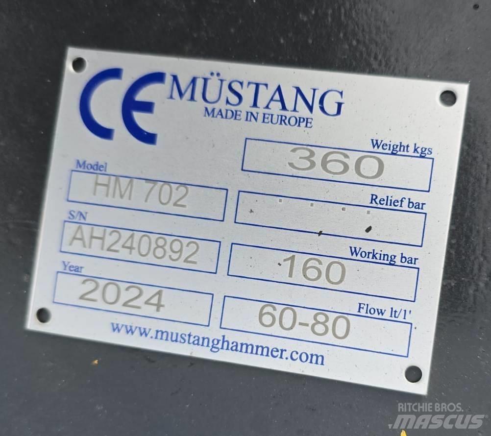 Mustang HM702 Martelos de quebragem