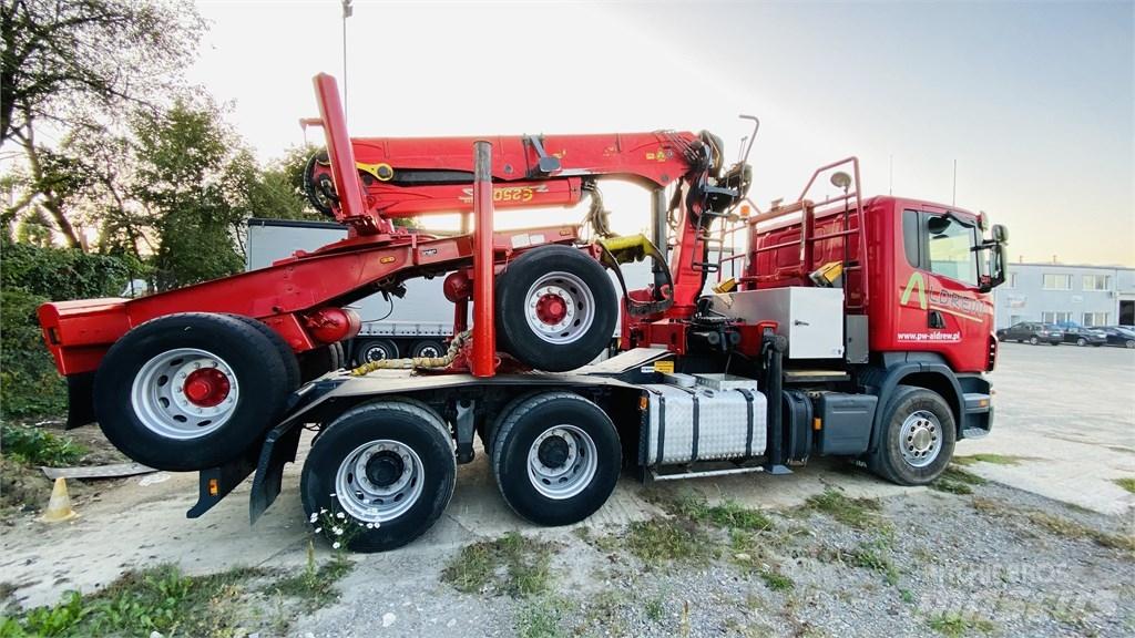 Scania R500 Caminhões de transporte de troncos