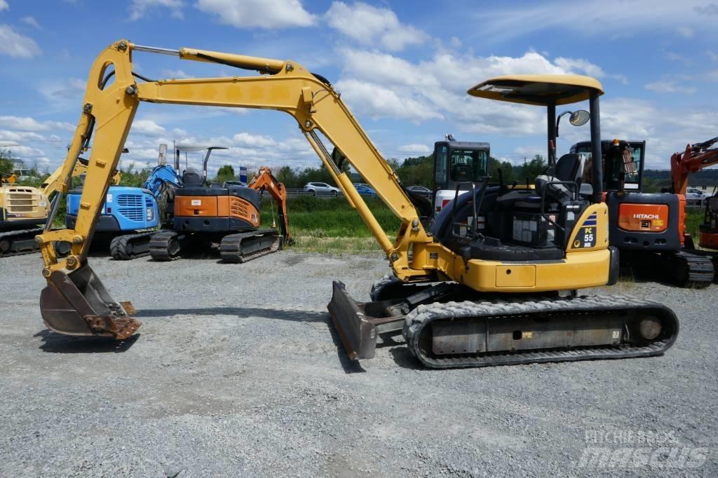 Komatsu PC 55 MR-3 Miniescavadeiras