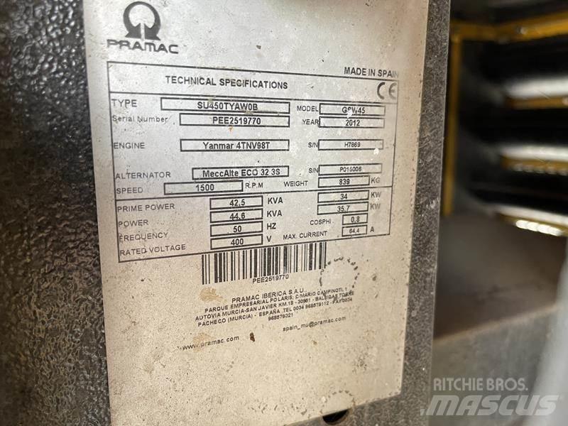 Pramac GSW 45 Geradores Diesel