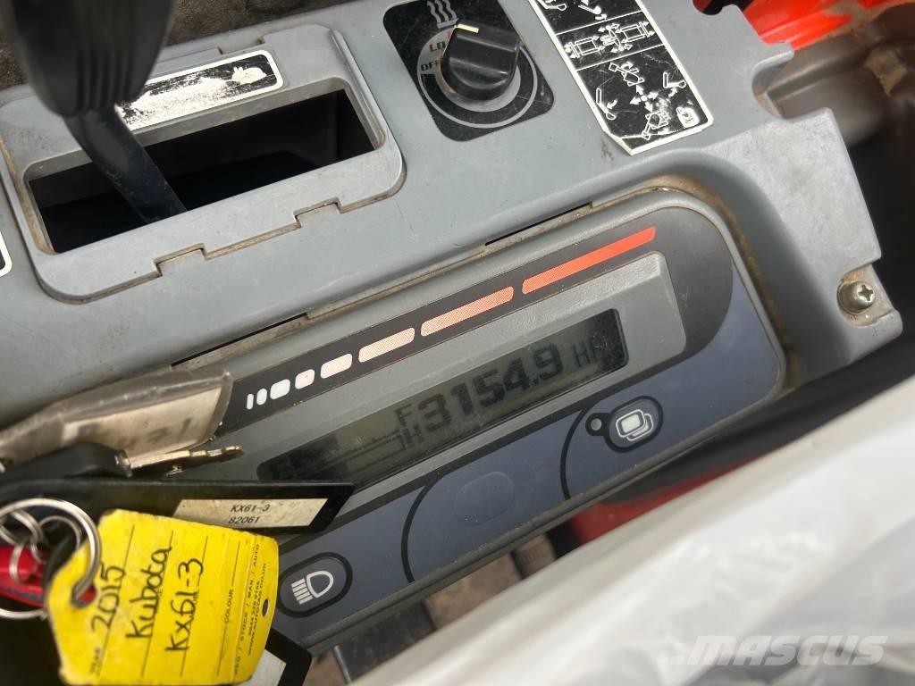 Kubota KX61-3 Miniescavadeiras