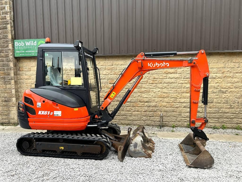 Kubota KX61-3 Miniescavadeiras