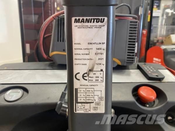 Manitou ES614 Self propelled stackers