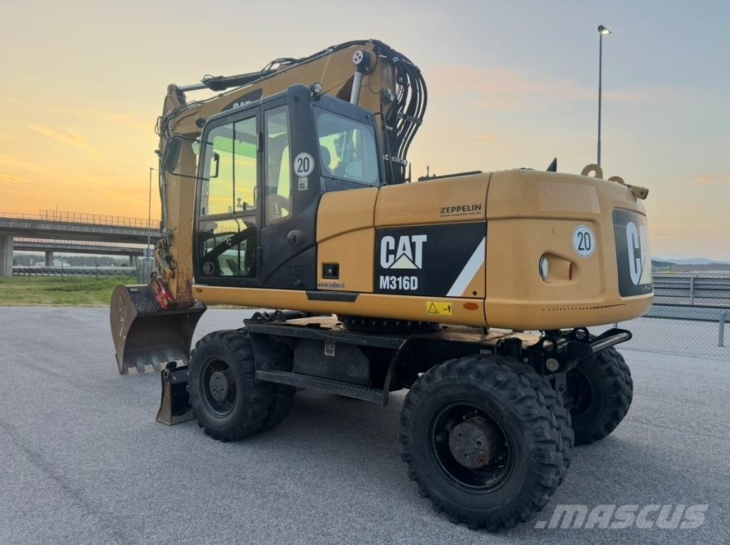 CAT M 316 D Escavadoras de rodas