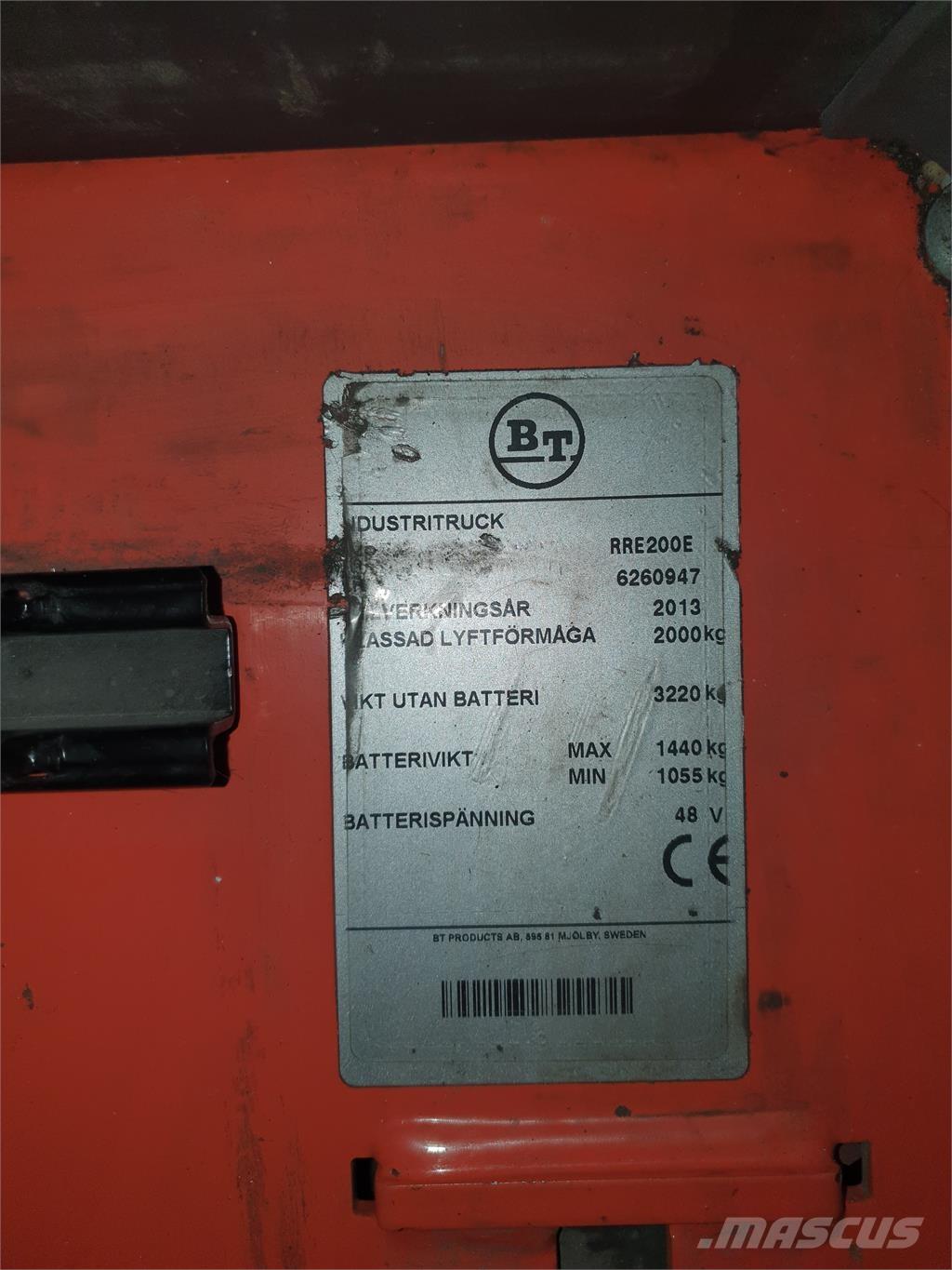 BT RRE200E Empilhadores Elevadores