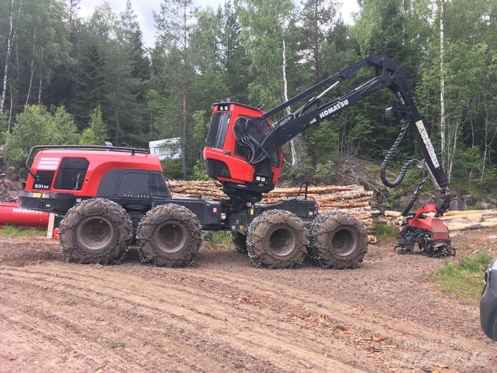 Komatsu 931 XC Processadores florestais
