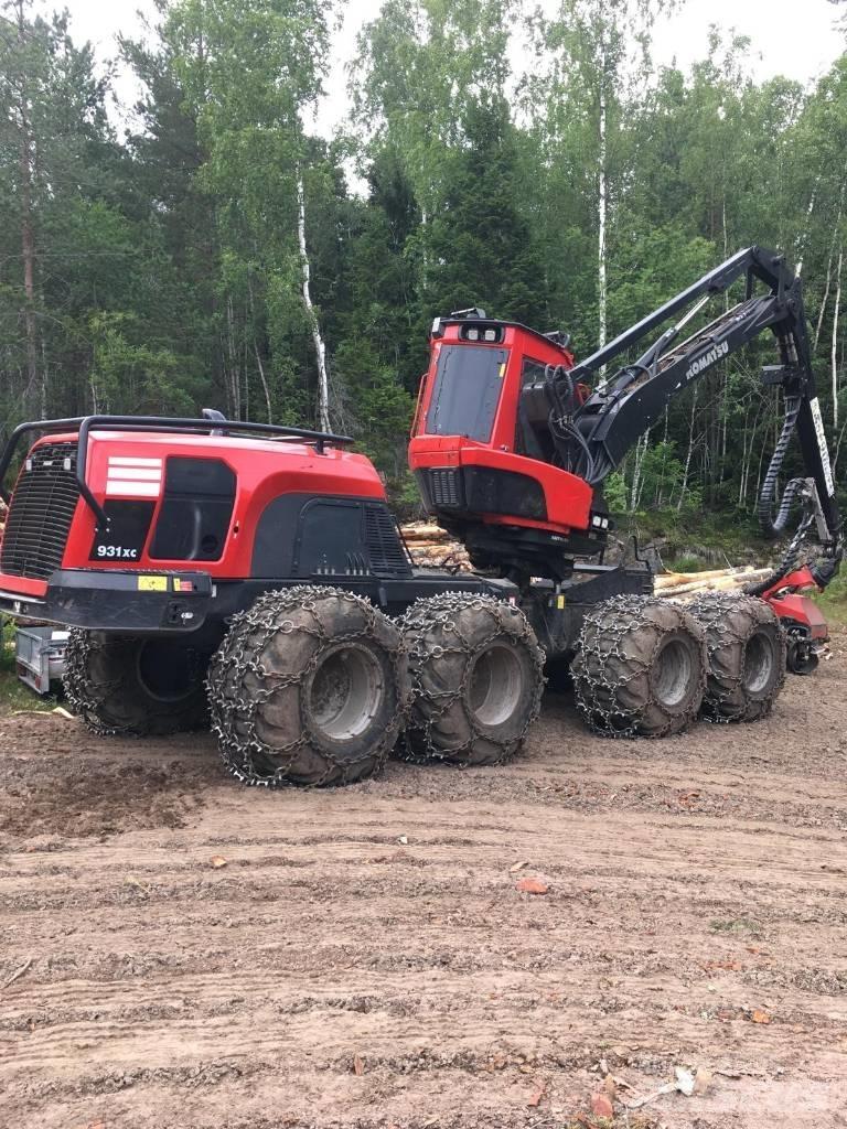 Komatsu 931 XC Processadores florestais