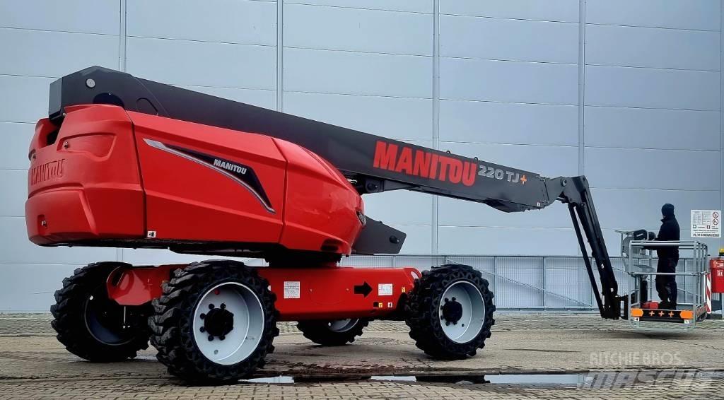 Manitou 220TJ + Elevadores braços Telescópicos